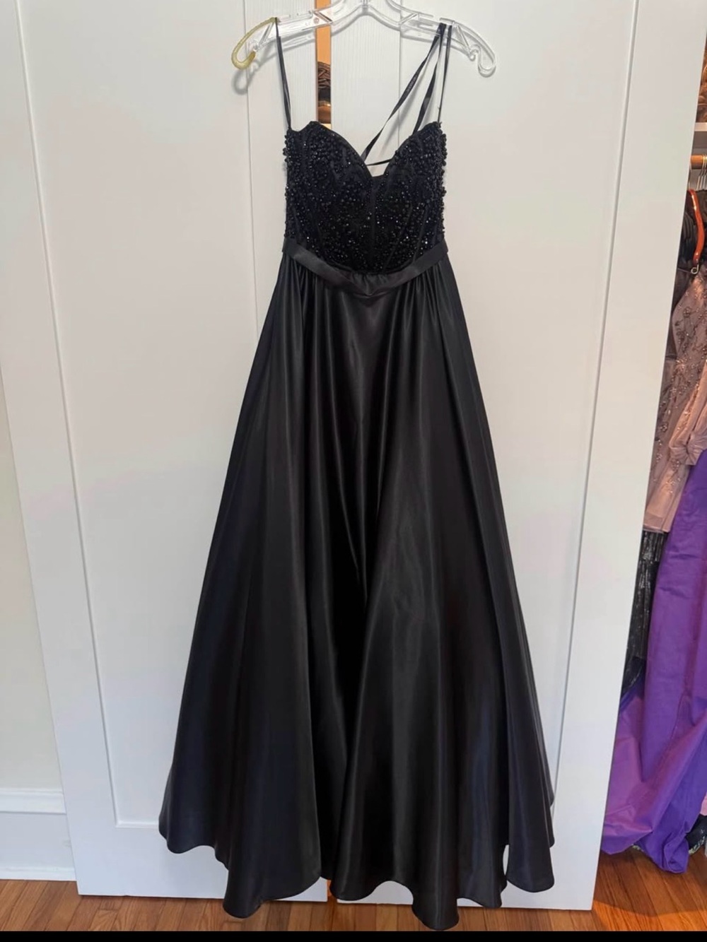 Black formal dress